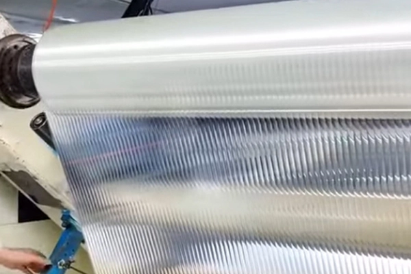 Film de fenêtre en verre cannelé, pelage et bâton décoratif en vinyle 3D