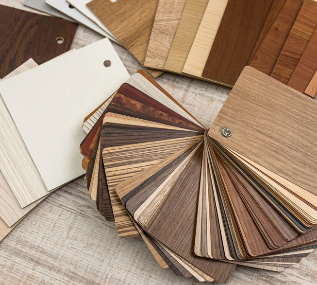 Film de grain de bois PVC