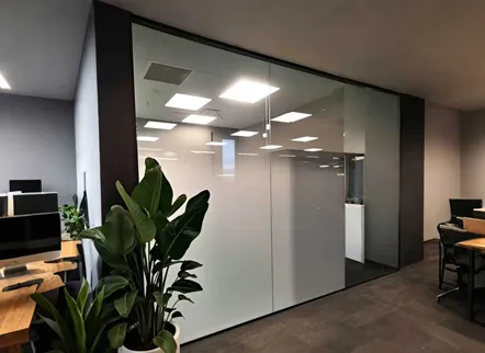 Film de verre à gradient à points à sens unique