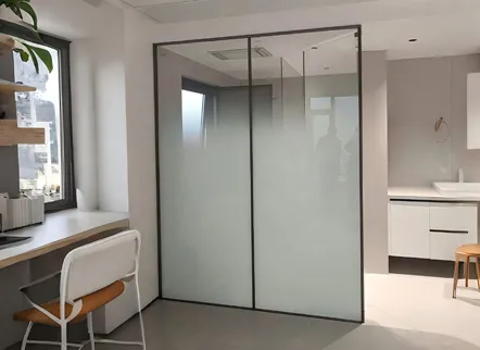 Film de verre à gradient à points à sens unique